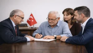 Resmi Vasiyetname Nedir? Nasıl Yapılır? Şartları Ve Örneği 1 Noter Huzurunda Resmi Vasiyetname Düzenlenmesini Gösteren Sahne
